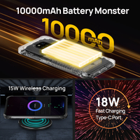 Ulefone moc Armor 14 Pro wytrzymały telefon 10000mAh Android 12 wodoodporny smartfon 128GB 5G/2.4GWLAN bezprzewodowe ładowanie NFC Global 4